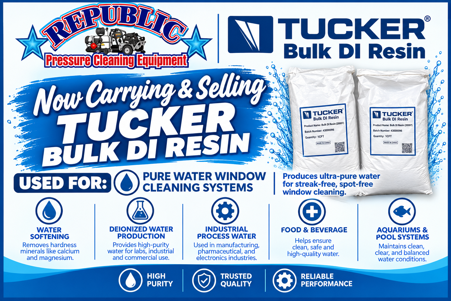 Bulk DI Resin (1 Cubic Foot), SKU 20007