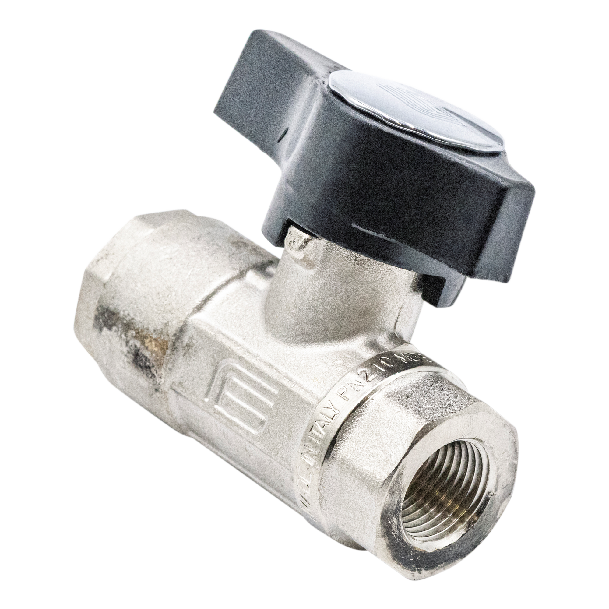 Barens nickel plated 1/2-inch DN15 ball valve, part 6293