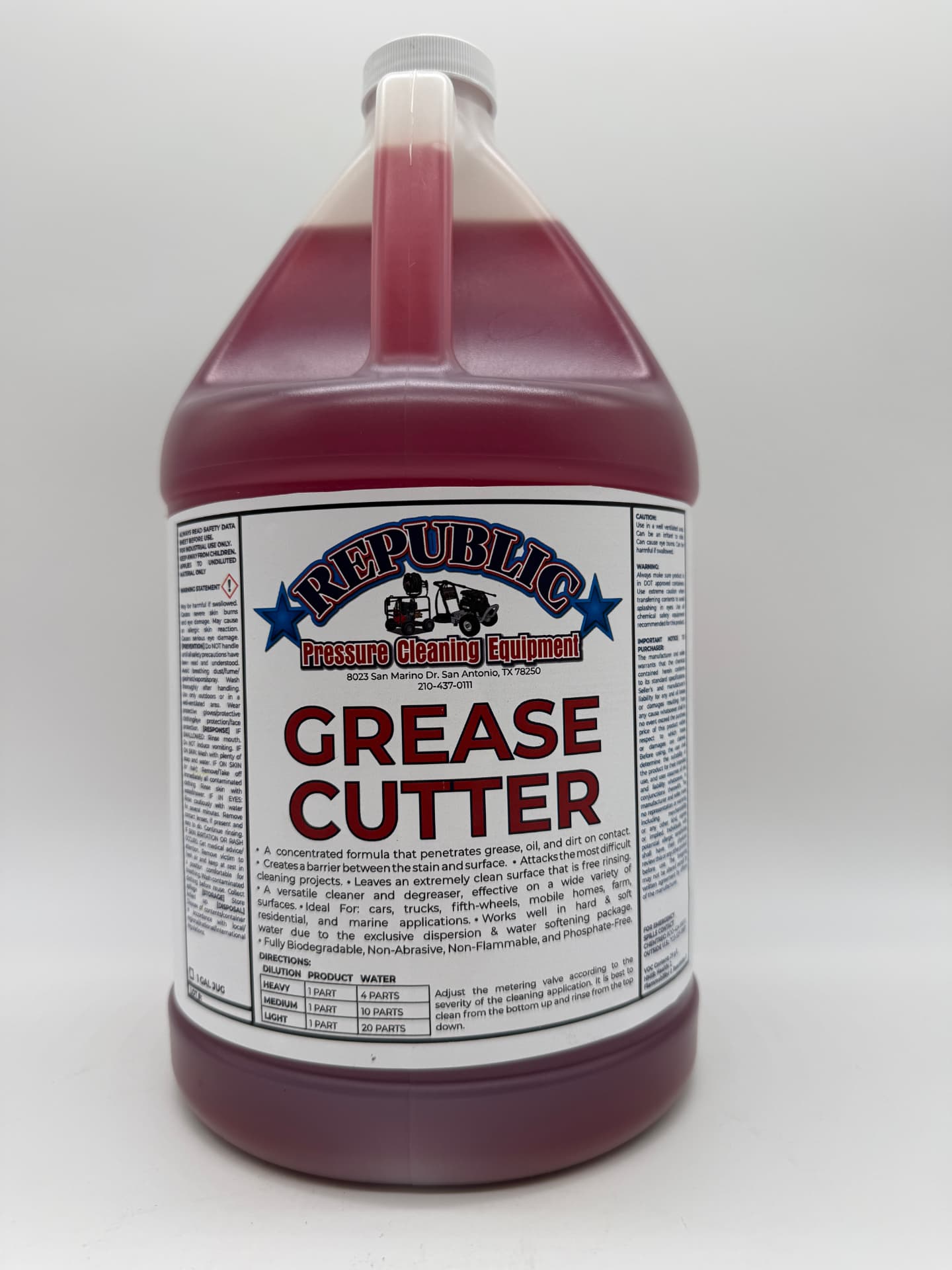 Republic Grease Cutter house-blend degreaser