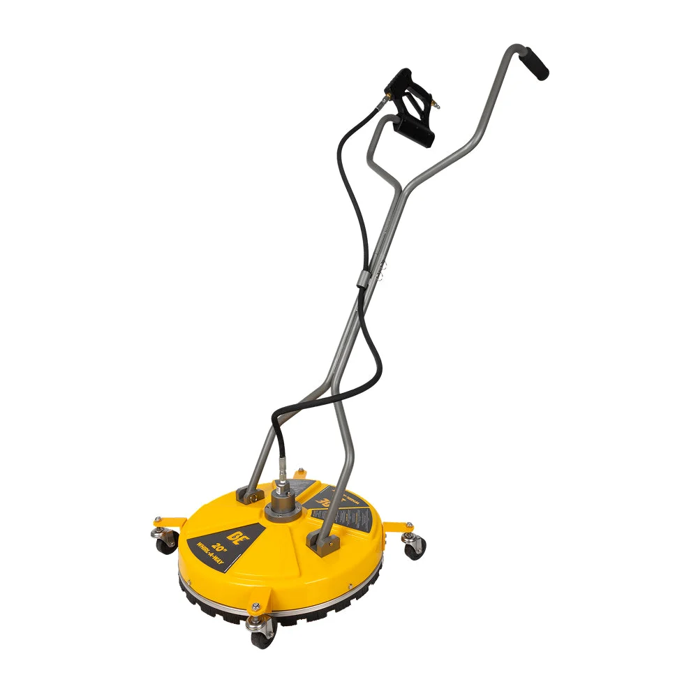 BE Whirl-A-Way 20 inch flat surface cleaner with four swivel casters, model 85.403.011