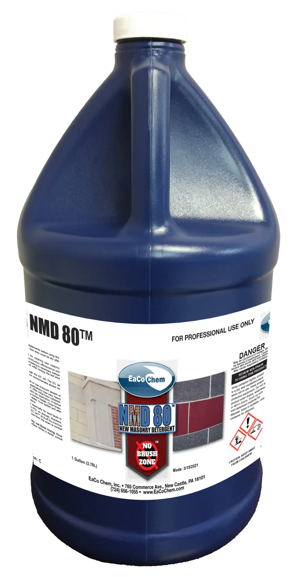 EaCo Chem NMD 80 — New Masonry Detergent
