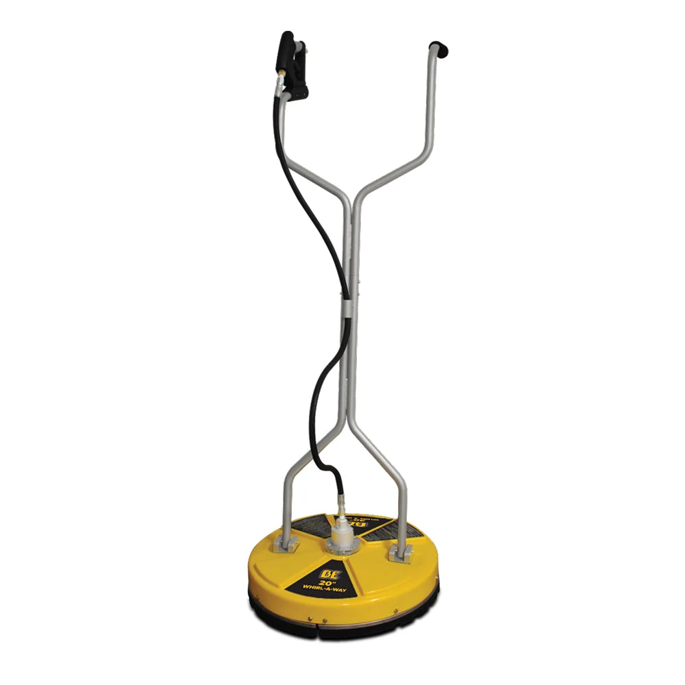 BE Whirl-A-Way 20 inch floater flat surface cleaner, model 85.403.007, no casters