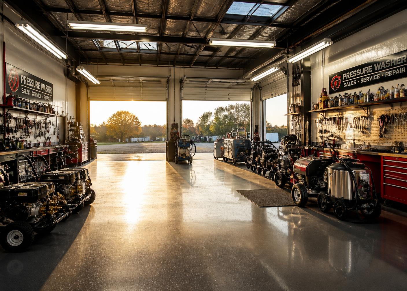 Republic showroom and service bays in San Antonio